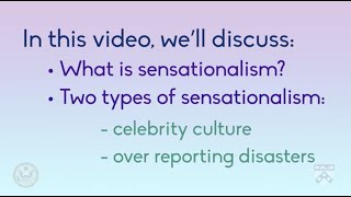 Sensationalism in TV News