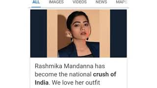 Expression's Queen" Rashmika Mandanna