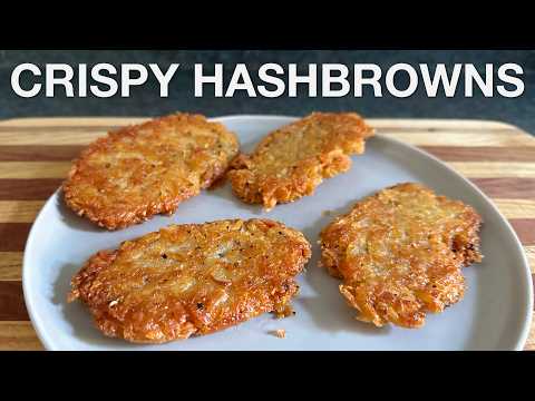 Recipe for crispy grated hash browns