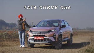 TATA CURVV QnA | Your Questions Answered | Spare Wheel