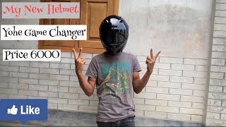 My New Helmet ]]Yohe Game Changer ]]Best Black Helmet 💥