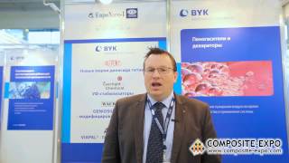 Sascha Hubers (BYK-Chemie GmbH) about the 7th Composite-Expo Exhibition