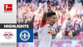 RB wins confidently against the bottom team | Leipzig - Darmstadt 2-1 | Highlights | MD 25 - 23/24