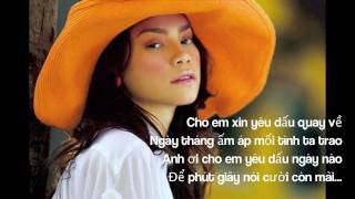 Có Những Nuối Tiếc lyrics - Hồ Ngọc Hà