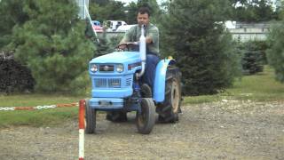 Hinomoto E14 Japanese compact tractor at the Kelet Agro