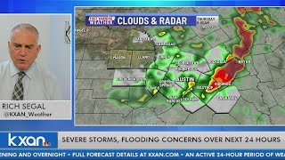 Rich Segal update on severe weather outlook for next 24 hours
