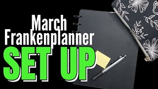 2025 Planner Set Up | March Planner Set Up | Happy Planner Frankenplanner