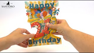 Santoro 3D Pop Up Swing Cards SC234 - How To