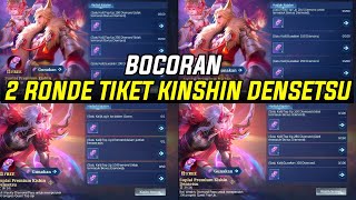 BOCORAN MISI KINSHIN DENSETSU 2 RONDE BERAPA TIKET? DI JAMIN DAPAT SKIN KINSHIN MOBILE LEGENDS