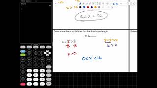 M2T5.2 - Classifying Triangles & Inequality Theorem - 3rd Side Possibilities