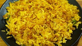 Potato Rice Recipe - உருளைக்கிழங்கு சாதம் செய்வது எப்படி - Lunchbox Recipe