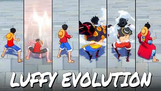 ALL LUFFY COMPLETE MOVESET | One Piece Fighting Path