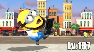 Minions PC Game Minion Rush Grandpa minion collect 2 2k Bananas challenge at Downtown Lv 187 Ep 35