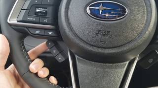 2020 Subaru Outback How To: Dash Display