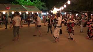 播州音頭　(2)　加茂盆踊り2019　（姫路市飾磨区加茂）