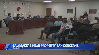 Indiana constituents make property taxes a top issue at legislative forum