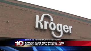Kroger to install plexiglass partitions to protect its workers