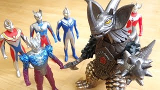 ほぼ本物だ！暴君怪獣タイラント \u0026 ウルトラマンサーガ ウルトラ怪獣DX ウルトラヒーロー500 レビュー！ゼロ ダイナ コスモス ウルトラ6兄弟 劇場版ウルトラマンギンガにも登場！