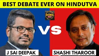 J Sai Deepak Vs Shashi Tharoor | Best Debate ever | Decolonisation & Secular State | Tharoor Shocked