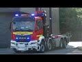 [Neues 4-Achs WLF] WLF-Kran ohne AB Feuerwehr Bielefeld FuRW 1 auf Einsatzfahrt