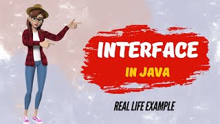 Interface in animated way | Java with real life example