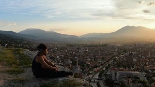 旧ユーゴスラビア・コソボ・プリズレン市の城塞からの絶景①Prizren,Kosovo