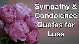 16 Sympathy & Condolence Quotes For Loss