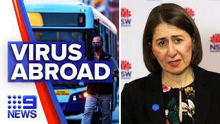 Coronavirus: Community transmission discovered on public transport | 9 News Australia