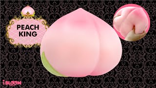 この大きさ、まさにキング級！？ビッグなピーチのスクイーズ🍑アイラブピーチ キング