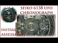 Seiko 6138 UFO Chronograph Assessment For Sticking Chrono