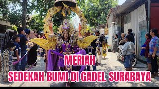 Karnaval Sedekah Bumi Di Gadel Timur  Tandes 2024