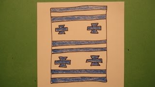 Let's Draw a Native American Blanket!