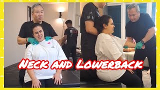 Chris Leong Treatment Neck and Lower Back Problems😱