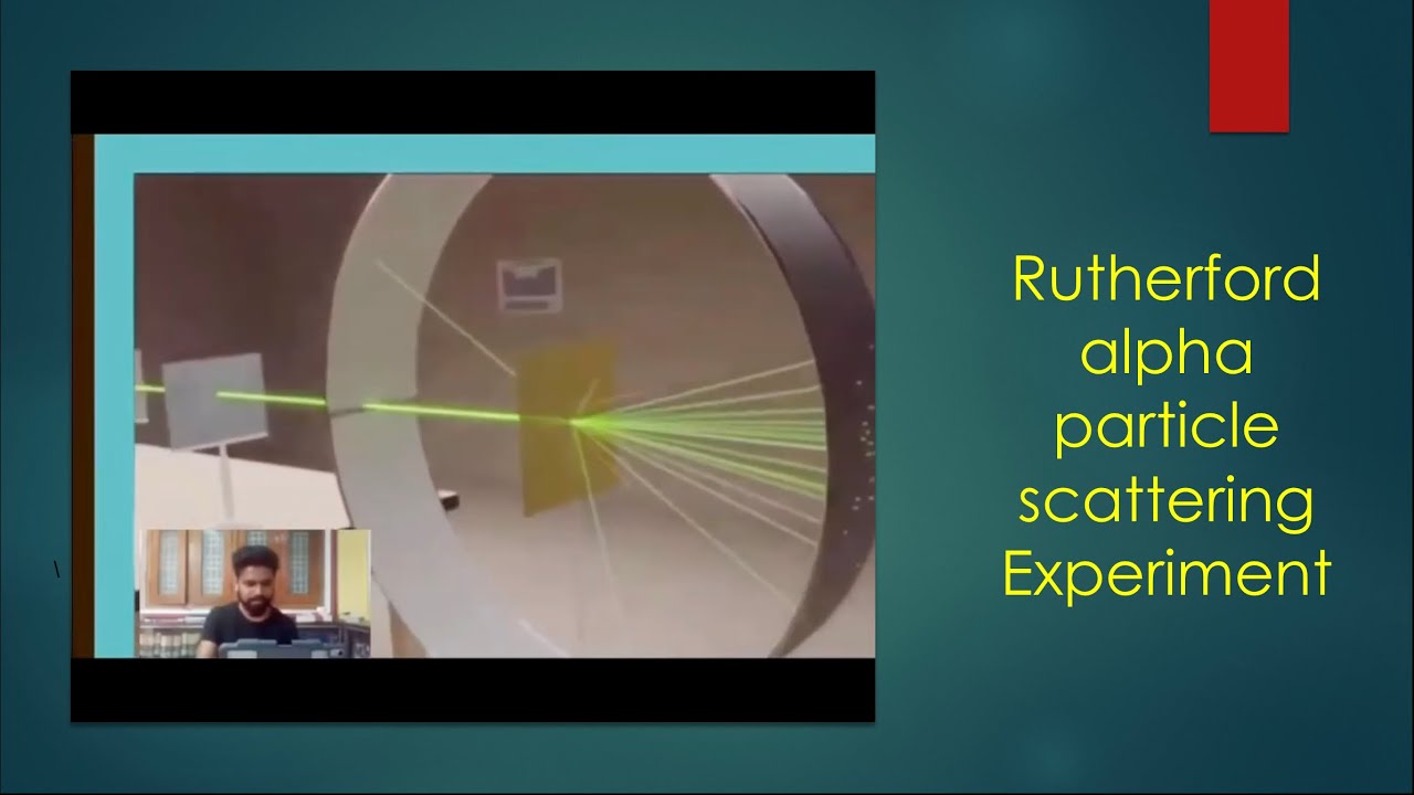 Rutherford Alpha Particle Scattering Experiment - YouTube