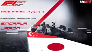 Formula 1 Monoposto World Series S5, Round 10-11 GP de Singapur y Japón 🇸🇬🇯🇵. Yoshua Espínola (YSEV)