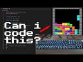 ASMR Programming- Coding a Tetris Game- No Talking