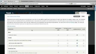 102. Review of how roles and permissions work (a Drupal how-to)
