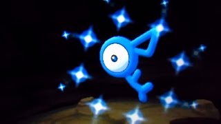 Shiny Unown Dex - Part 14: Shiny Unown F after 190 DexNav Encounters! (ORAS)