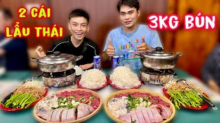 Trận Đấu 2 Cái Lẩu Thái Hải Sản 3kg Bún Trong 17 Phút Nhận Tổng Giải Thưởng 120 USD \u0026 1tr500