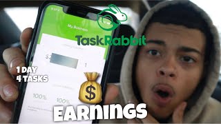 First Day Being My Own Boss at 19 on Taskrabbit | Earnings & More!