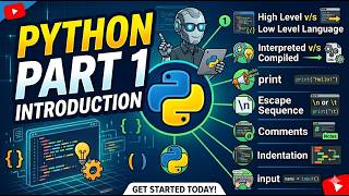 Python Tutorial for Beginners | Part 1: Complete Introduction