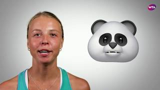 #WTAnimoji: Pandamonium with Kontaveit