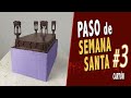 🖌🎨   I show STUCCO TECHNIQUE and we COLOR the BASKET | HOLY WEEK STEP in MINIATURE # 03