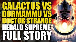 Galactus vs Dormammu vs Doctor Strange: Herald Supreme - Full Story | Comics Explained