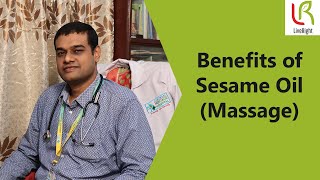 Benefits of Sesame Oil | Oil Bath with Sesame Oil | #arthritis | Dr.Sivakumar | LiveRight