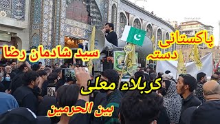 aaja mere bache meri aagosh mein aaja || syed shadman raza naqvi || noha karbala