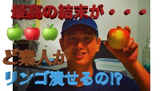 「リンゴを潰すだけの動画」🍎🍏🍎