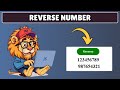 How to Reverse Number in Javascript