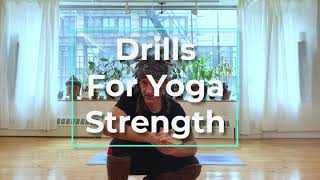 Drills to build strength for Yoga