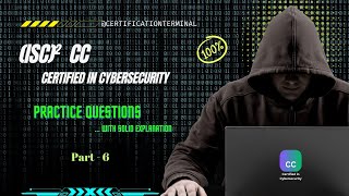 6. ISC2 CC (Certified in CyberSecurity) Practice  Questions : Certification Success - Unofficial